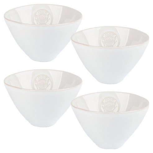 코스타노바 밥공기 12cm, 화이트, 4개
