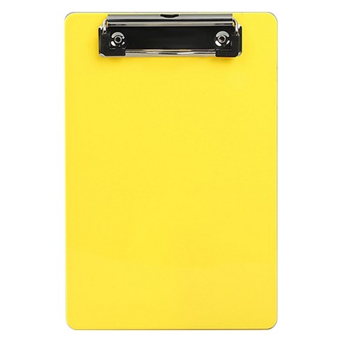 로이 카페 식당 메뉴판 클립보드, A02 yellow, 1개