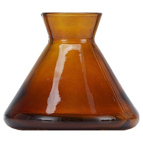 모던앳 삼각 플라스크 공병 디퓨저 용기, 브라운, 1개, 200ml