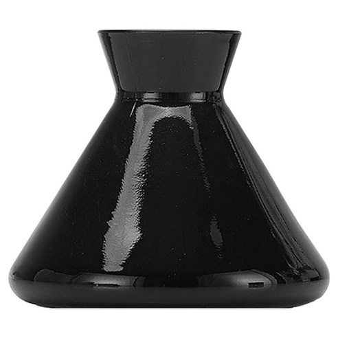 모던앳 삼각 플라스크 공병 디퓨저 용기, 블랙, 1개, 200ml
