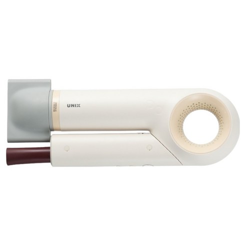 유닉스 디오 폴드 프리볼트 BLDC 접이식 드라이기 UN-A9300B 1500W, 크림베이지