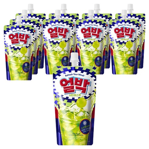 박카스 얼박 샤인머스캣, 10개, 210ml