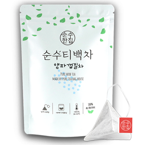 순수한집 양파껍질차 티백, 10개입, 1개, 0.8g