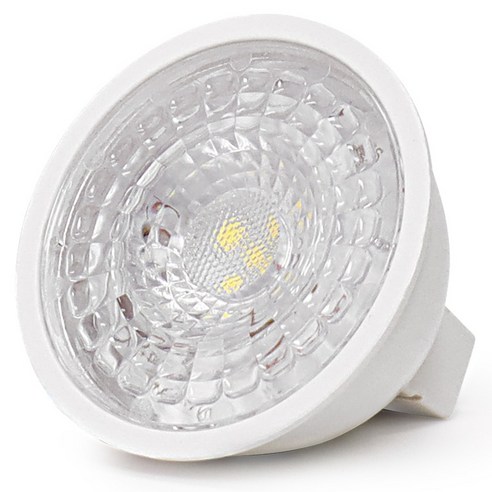 집중형 LED 할로겐 램프 5W MR16, 전구색, 1개