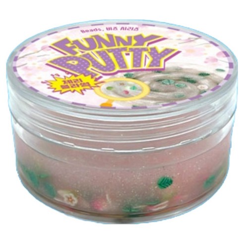 데이비드토이 FUNNY PUTTY 체리 블라썸 비즈, 40g, 1개
