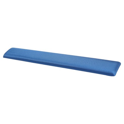 컴스마트 키보드 손목 보호대 직사각형 42.5 x 6 cm SM472, 블루, 1개