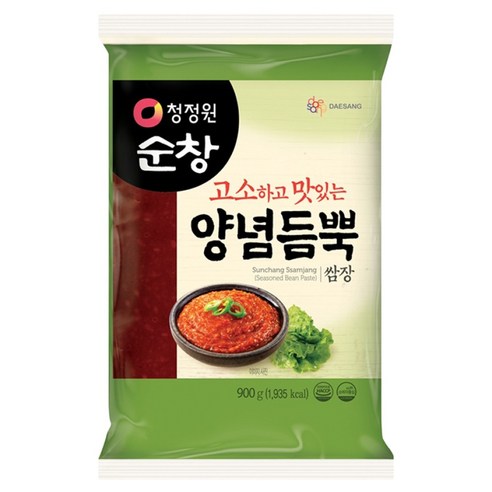 청정원순창 양념 듬뿍 쌈장, 900g, 1개