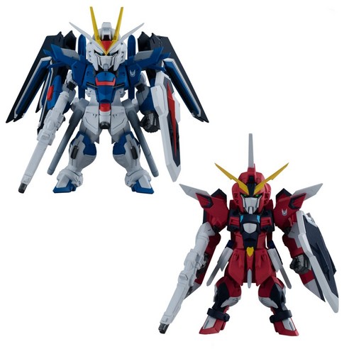 도색 걱정 없이 즐기는 고퀄리티 건담, 반다이 FW 컨버지 시드 프리덤 리바이브 라이징 이모탈 세트