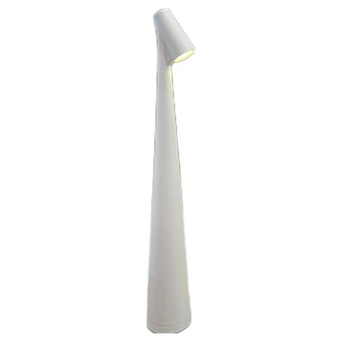 포라이트 LED 터치 밝기조절 우노 포터블 무선 스탠드, 화이트