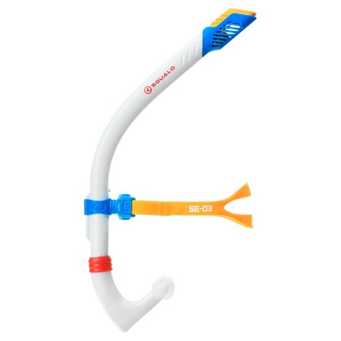 센터스노클 SE-03, 화이트 + 블루