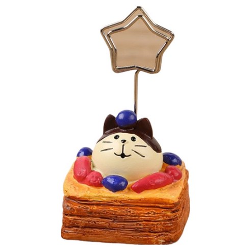 픽딜 예쁜 메모홀더, 고양이, 1개