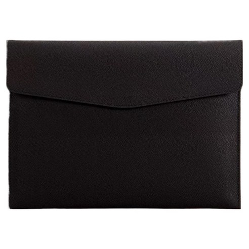 통근창고 A4서류 클립보드 파일 케이스 330 x 240 mm, 블랙, 1개