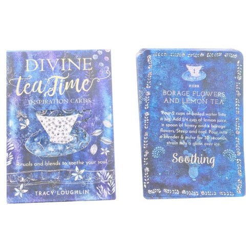 카니아 품질좋은 타로카드, divine tea time inspiration cards, 1개