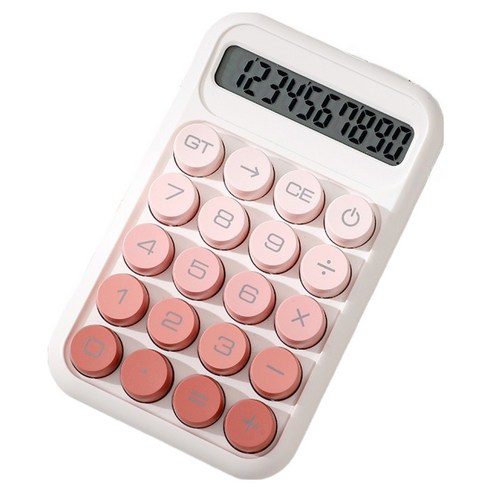 크블랑스 예쁜 미니 컬러 계산기 150 x 94 x 30 mm, 006, 1개