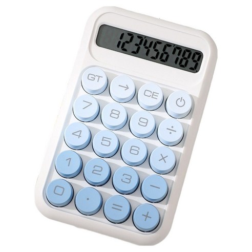 크블랑스 예쁜 미니 컬러 계산기 150 x 94 x 30 mm, 008, 1개