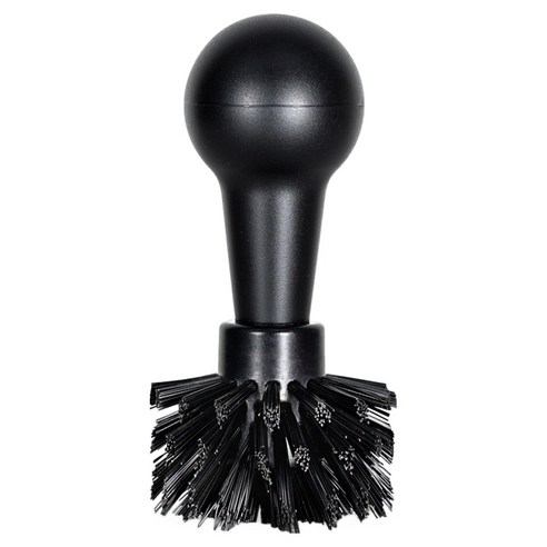 칼딘 커피 포터필터 바스켓 원형 청소 솔 51mm, 블랙, 1개