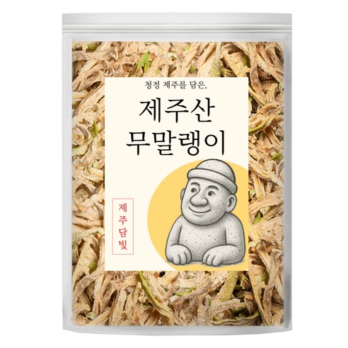 제주담빛 제주산 무말랭이, 1개, 200g