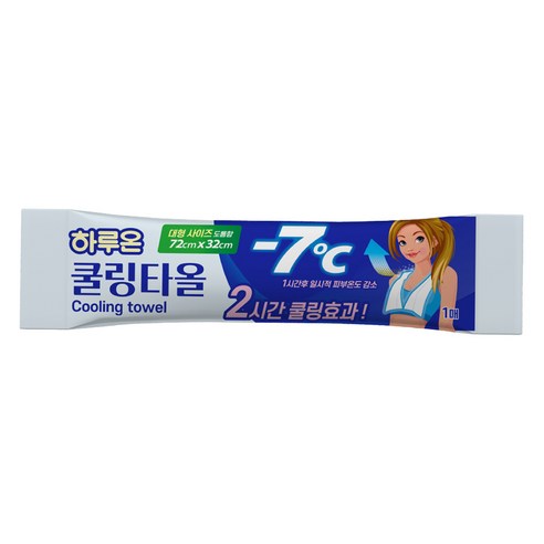 하루온 쿨링타올 대형, 1개, 1개입