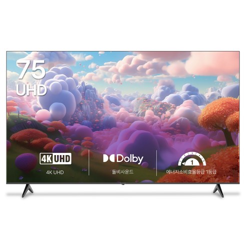 필립스 4K UHD LED TV, 190cm(75인치), 75PUN5130, 벽걸이형, 방문설치