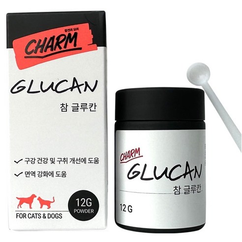 페피테일 참 반려동물 글루칸 면역 베타글루칸 12g, 구강, 1개