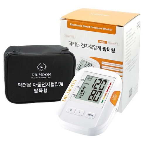 닥터문 자동전자 팔뚝형 혈압계 HL868EA-1, 1개