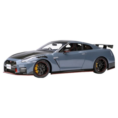 오토아트 레프리카 닛산 GT-R(R35) 니스모 2022 모형자동차 AA775051GY, 그레이, 1개