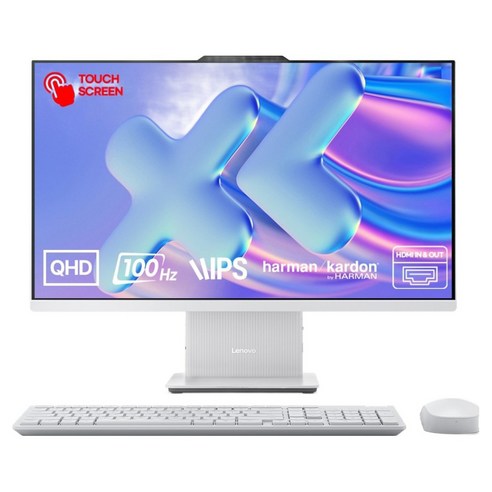 레노버 2025 아이디어센터 AIO 27IRH9 코어i5 인텔 13세대, Cloud Grey, F0HM00QKKR, 512GB, 16GB, WIN11 Home
