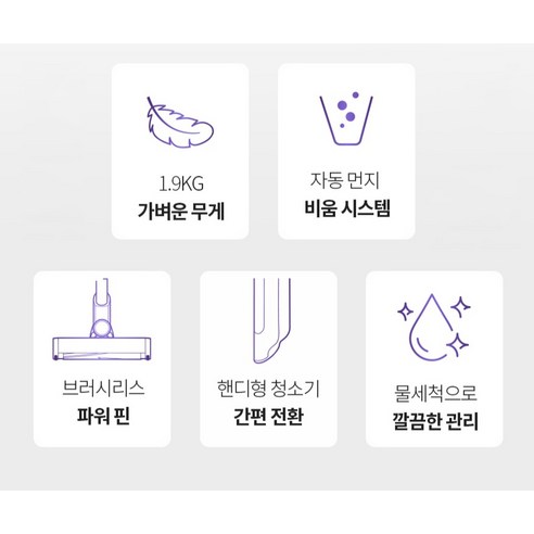 먼지 걱정 없이 깔끔한 청소, 샤크 EVOPOWER SYSTEM STD+