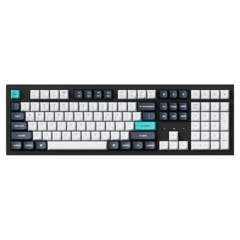 키크론 K10 MAX 핫스왑 RGB 유무선 기계식 키보드, 카본 블랙, K10M-H9, 저소음 바나나축
