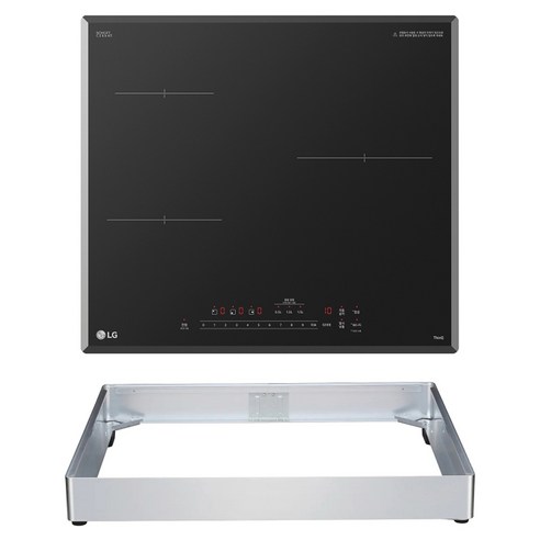 LG전자 디오스 인덕션 3구 + 프리스탠딩 케이스 8.5cm 세트 방문설치, BEI3ASB4EC