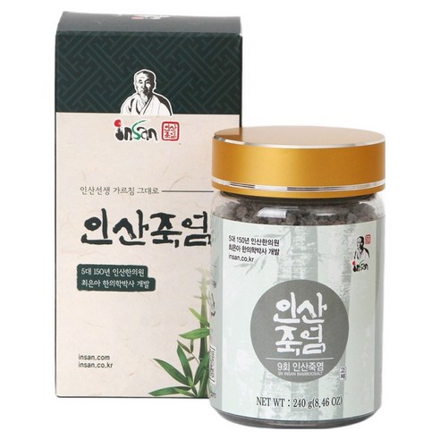 인산죽염 인산죽염 인산 9회 죽염 고체, 240g, 1개