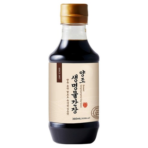 신앙촌 양조 생명물 간장
