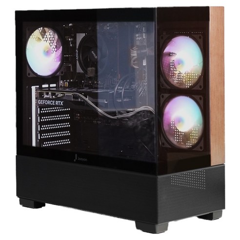 주연테크 2025 카운터 D6 코어Ultra7 인텔 14세대 지포스 RTX 5070 Ti, 블랙, 32GB, 1TB, WIN11 Home, D6265K57TW-B