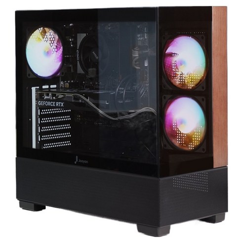 주연테크 2025 카운터 D6 코어Ultra7 인텔 14세대 지포스 RTX 5080, 블랙, 32GB, 1TB, WIN11 Home, D6265KF58W-B