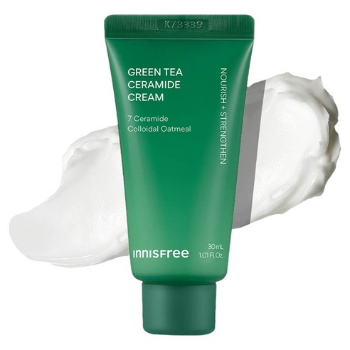 이니스프리 그린티 세라마이드 튜브형 크림, 30ml, 1개