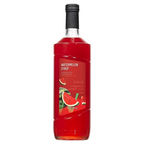 네이쳐티 수박 시럽, 1개, 1L