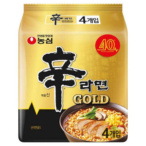 신라면 골드 125g