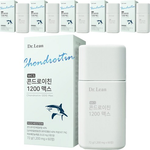 닥터린 WCS 콘드로이친 1200 맥스 72g, 120정, 6개