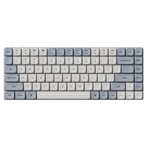 키크론 ZMK V2 유무선 기계식 키보드, 레트로 블루, K3SE2-RA4, 바나나축