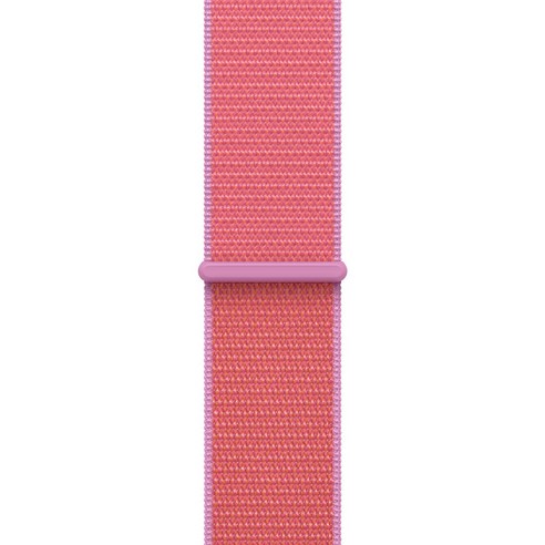 Apple 정품 2026 애플워치 스포츠 루프, 42mm, One Size, 브라이트 구아바