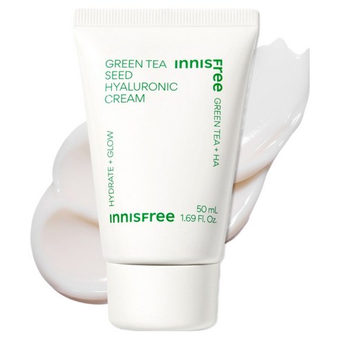 이니스프리 그린티 씨드 히알루론산 크림 튜브, 50ml, 1개