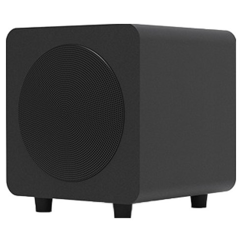 Kanto Audio 서브우퍼 스피커, Matte Black, SUB6