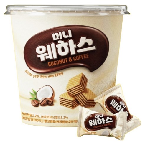 미니웨하스 코코넛커피맛