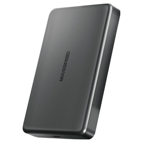 무브스피드 20W 맥세이프 무선 충전 보조배터리 10000mAh, 티타늄 그레이, YSPBW10