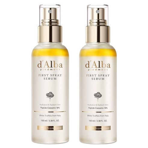 달바 화이트 트러플 퍼스트 스프레이 세럼 펩타이드, 100ml, 2개