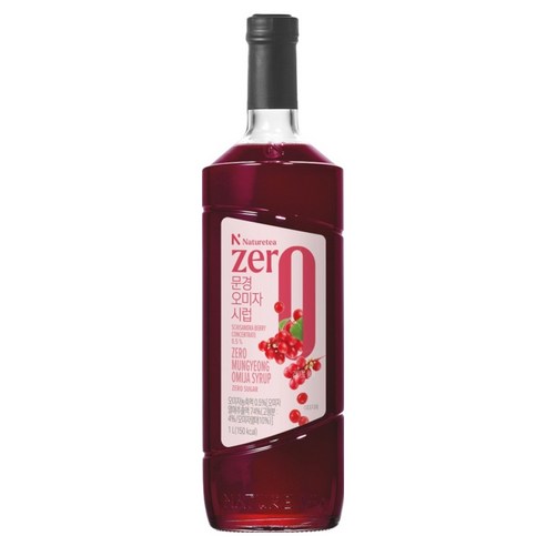 네이쳐티 zero 문경 오미자 시럽, 1개, 1L