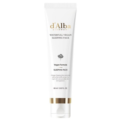달바 워터풀 비건 슬리핑팩, 1개, 60ml