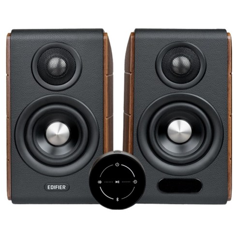 에디파이어 S880DB MKII Hi Fi 2.0 액티브 스피커, 블랙월넛, EDF100076