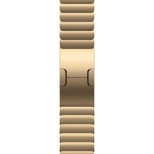 Apple 정품 애플워치 링크 브레이슬릿, 래디언트 골드, 42mm, Regular, 1개