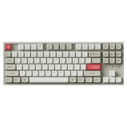 키크론 K8Ultra유무선텐키리스RGB기계식핫스왑키보드, 레트로, K8U-M4, 바나나축